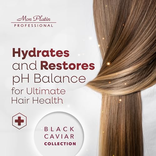 Black Caviar Hair Conditioning Mask for Straightened Hair 500ML - Total Repair & Deep Nourishment