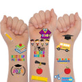 Kindergarten Graduation Temporary Tattoos for Kindergarten Graduation Party Decorations K, Kindergarten Graduations 2025, Boys Girls Kids Kindergarten Graduation Gifts Tattoos, 110pcs