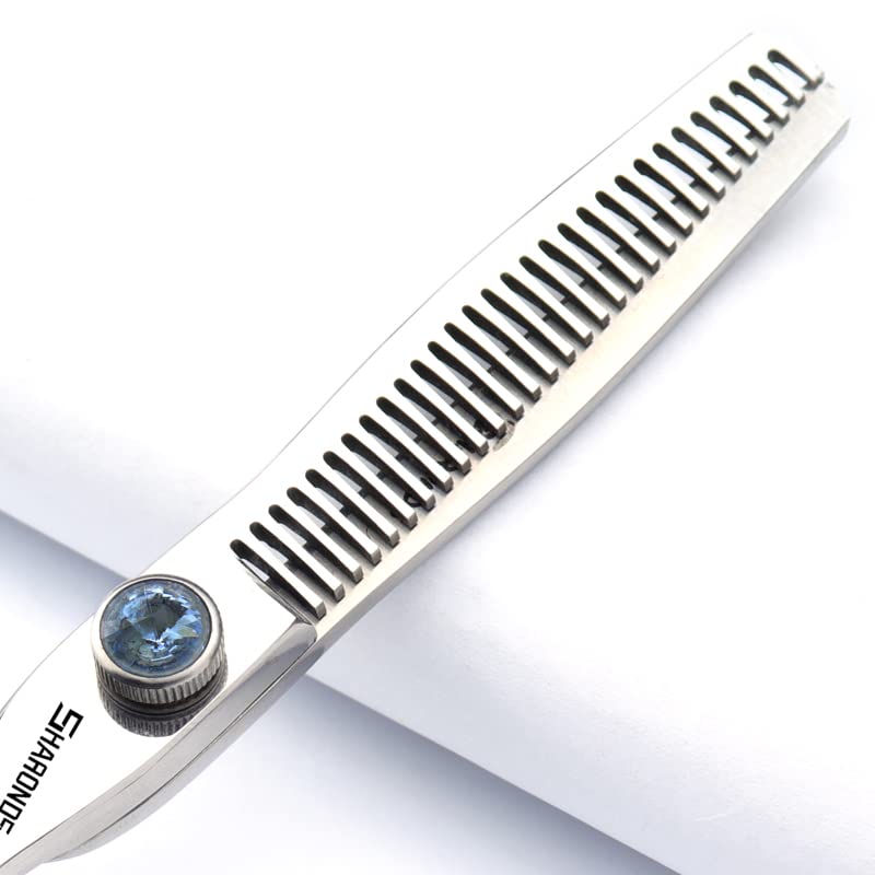 6-Inch Japanese Hair Scissors Set - 440C Stainless Steel, Razor Edge, 3 Pieces with Gift Bag - Variation of THIS listing