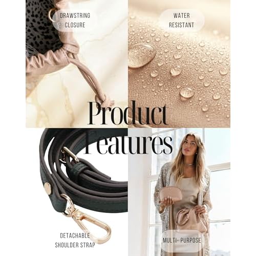 Mali+Lili Lola Beauty Bag Duo, Makeup Bag Travel Cosmetic Bag Set of 2, Vegan Leather Purse Crossbody Bags for Women and Girls, Cute Makeup Pouch, Travel Pouch, Crossbody Purses for Women | Duo