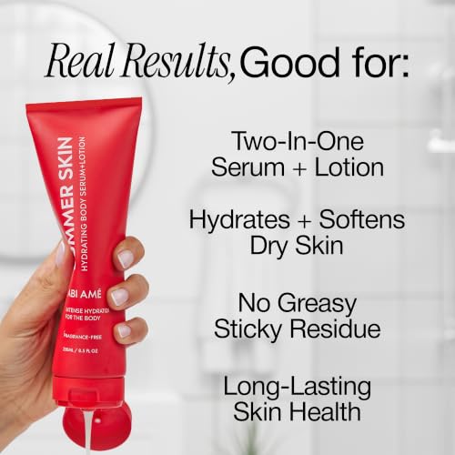 Hydrating Body Serum & Niacinamide Body Lotion for Dry Skin 250mL