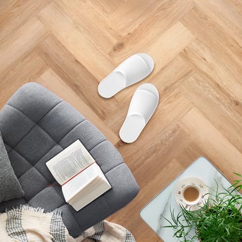 8.5-10 Women & 7-9 Men Linen Open Toe Spa Slippers Bulk Hotel Reusable Indoor Bathroom Travel