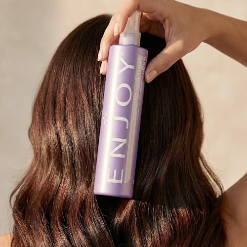 ENJOY Conditioning Spray (10.1 OZ) Moisture-Rich, Smoothing, Shine-Enhancing Conditioning Spray | Essential Hydration, Strengthens Hair, Tames Frizz, Leave-in Detangler, pH 3.5-4.5 Balanced, Smooth Cutting Tool