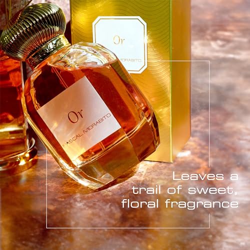Long Lasting Women’s Eau de Parfum with Orange Blossom Jasmine Amber Vanilla 3.4 Oz