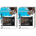 L.A. COLORS Perfect Brow Kit (carded), Medium CBK210A (Pack of 2)