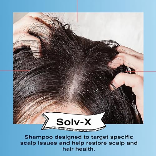 Oily Hair & Scalp Shampoo for Men Women Teens - Scalp Acne Control 8.45 oz