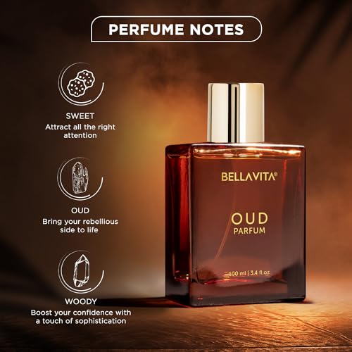 Men's Luxury Perfume Gift Set - 4 Miniatures, Woody & Citrusy Scents