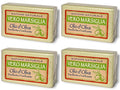 Nesti Firenze Vero Marsiglia Natural Olive Oil Soap Set - 4 x 5.29oz Italian Marseille Soap