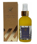 Wild Vibes Lavender Vanilla Body & Massage Oil - Hydrating Jojoba, Papaya & Shea Nut Oils, Vitamin E, Collagen Support, 4oz - All Skin Types
