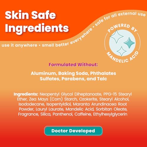 Lume Whole Body Deodorant Stick 2.6 oz Pack of 3 - Clean Tangerine Scent