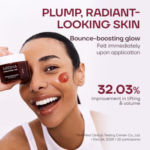 MISSHA PDRN NAD+ Firming Repair Face Moisturizer 2.36 fl oz - Korean Hydrating Cream