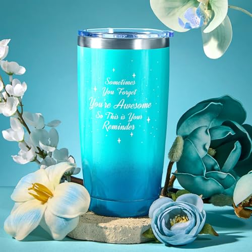 Large Blue Self Care Gift Basket for Women - Spa Set & Care Package