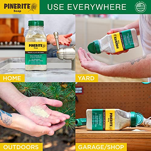 Pinerite Powder Hand Soap, 20 Ounce Pack - Gentle, Eco-Friendly & Biodegradable