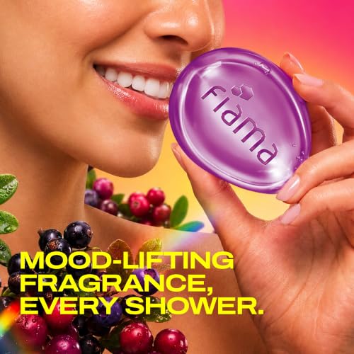 Fiama Gel Bath Bar Mega Celebration Pack – 8 Moisturizing Gel Bars, 125g Each