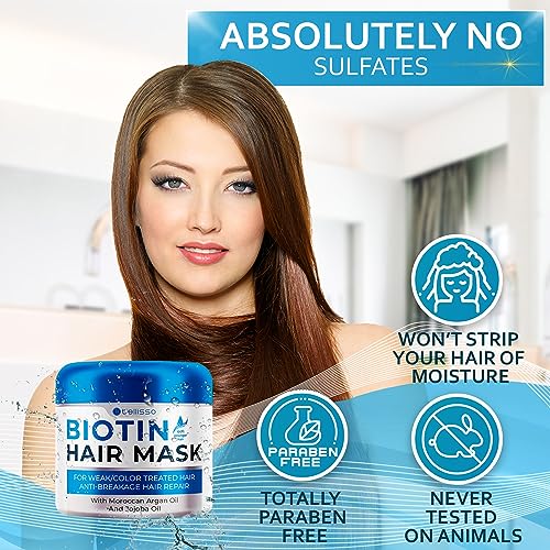 Biotin Hair Conditioner & Deep Hair Mask for Thickening & Hydration