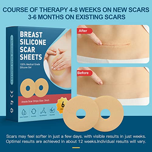 Silicone Scar Removal Sheets for Breast - Reusable Medical-Grade Tape