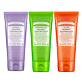 Dr. Bronner's Organic Shaving Soap 3-Pack Lavender, Tea Tree & Lemongrass – Moisturizing Shave Soap for Face, Underarms & Legs