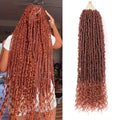 24 Inch Butterfly Locs Crochet Hair - Goddess Locs Synthetic Hair 6 Packs