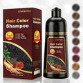 iemoKoda Light Brown Hair Dye Shampoo 3-in-1 for Men & Women, Semi-Permanent Root Touch Up, Damage-Free, 16.9 Fl Oz