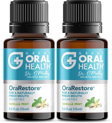 Great Oral Health OraRestore Bad Breath & Dry Mouth Oral Rinse 2 Pack (15ml Each)