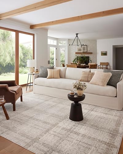 Loloi Ember Ivory/Multi 2'7" x 7'6" Flatweave Runner Rug - Space-Dyed Polyester