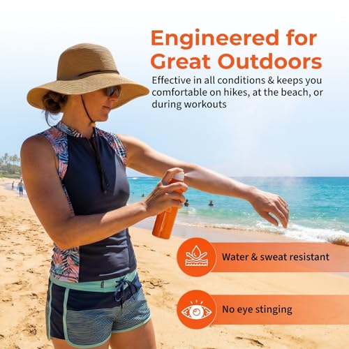 Reef Safe Sunscreen Spray SPF 50+ Broad Spectrum Face & Body - 2 Pack, 6 fl oz each