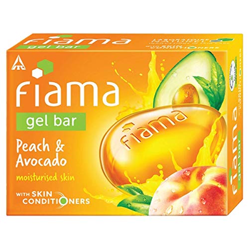 Peach & Avocado Moisturizing Soap Bars Pack of 6 - Gentle Skin Care