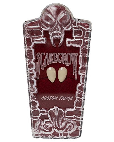 Scarecrow Deluxe Custom Fangs Set for Horror Costumes - Classic & Small Sizes