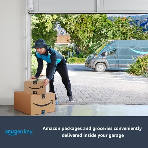 Smart Garage Control - Wireless WiFi & Bluetooth Hub with Sensor - Smartphone App, White - Variation of 2.6