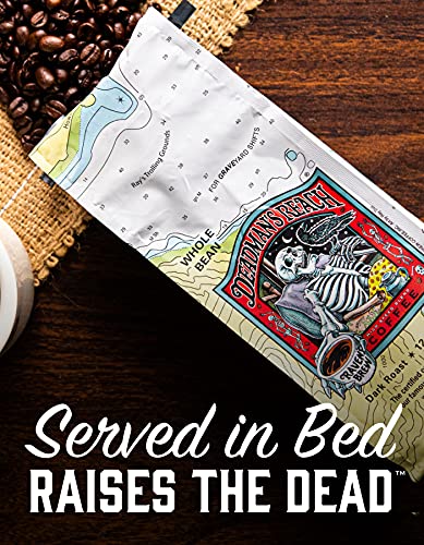Raven's Brew Deadman's Reach Dark Roast Coffee 80oz - Whole Bean, High-Speed Blend with Sweet Bite