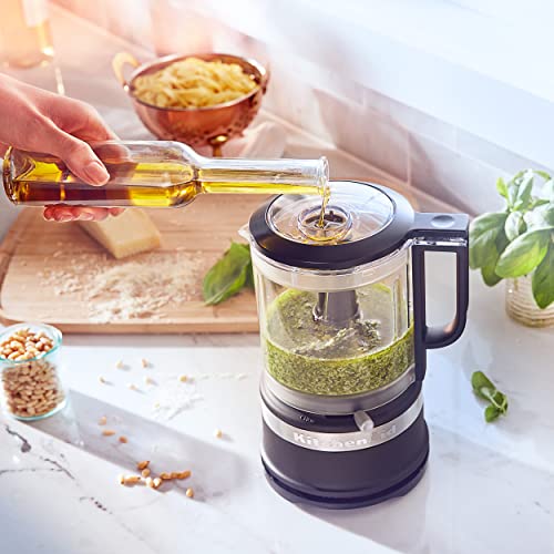 KitchenAid 5-Cup Food Chopper Matte Black KFC0516BM - Compact & Easy to Use