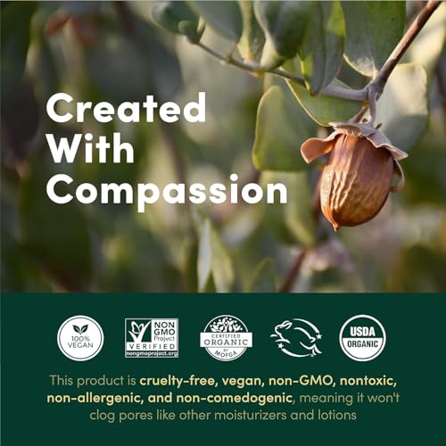 Organic Jojoba Oil 64oz - Pure Cold Pressed Carrier Oil for Skin, Hair & Beard - Variation of THIS listing