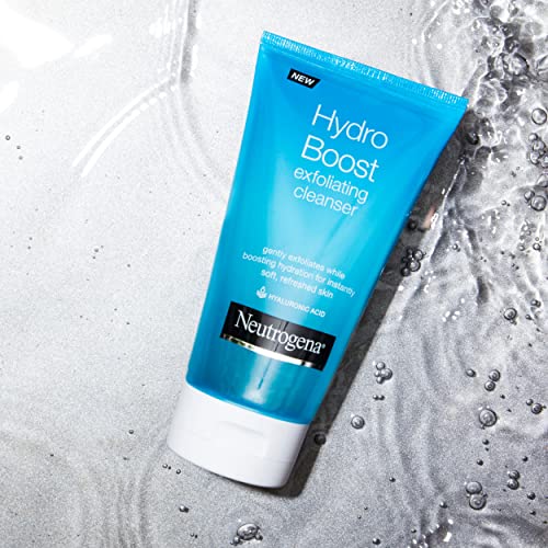 Neutrogena Hydro Boost Exfoliating Facial Cleanser - 5 Oz Pack of 3 - Signature Scent
