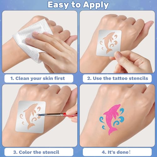 Funny Goose Temporary Tattoos - 200+ Silly One Goose Birthday Decor Supplies Favors Funny Foolish Goose Tattoo Stickers Gifts for Kids Duck Geese Animals Birthday Party Decorations Prizes
