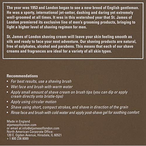 St James of London Shave Cream