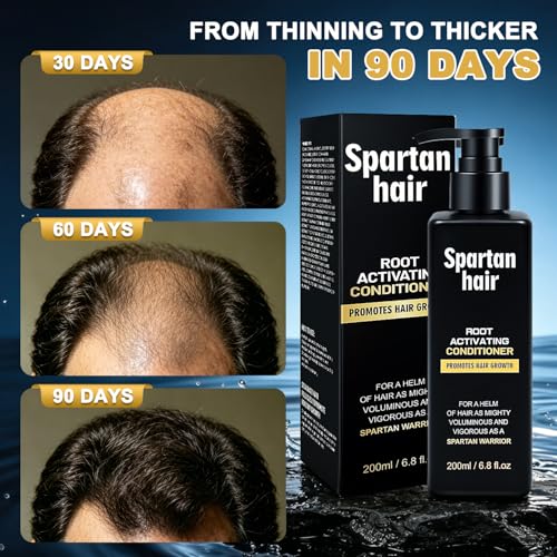 Hair Thickening Conditioner for Dry Damaged Hair - Root Activator & Nourishing Moisturizer, 6.8 Fl Oz