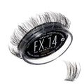 Lashify Fluffy FX 14mm Gossamer DIY Eyelash Extensions Refill, For The Most Curliest and Fluttery Appearance, Truffle Color, Easy False Lashes