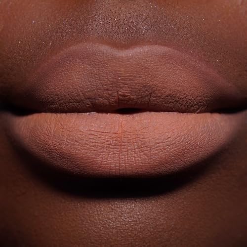 Revolution Beauty London, Air Blur Matte Liquid Lipstick, Long-Lasting Lip Color, Face Makeup, Vegan & Cruelty-Free, Siren Brown Nude, 0.11 fl oz