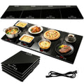 47.2x15.7 Inch Electric Warming Tray with 4 Zones & Tempered Glass - Modular Food Warmer for Buffet & Catering