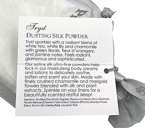 Lady Primrose Dusting Silk Refill 3oz in Organza Bag | Talc-Free Powder