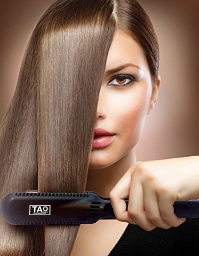 Nano Titanium Hair Straightener with Digital Controls & Ion Generator