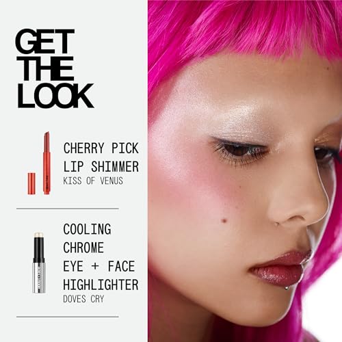 About-Face Cooling Chromes Highlighter Doves Cry - White, 0.31oz
