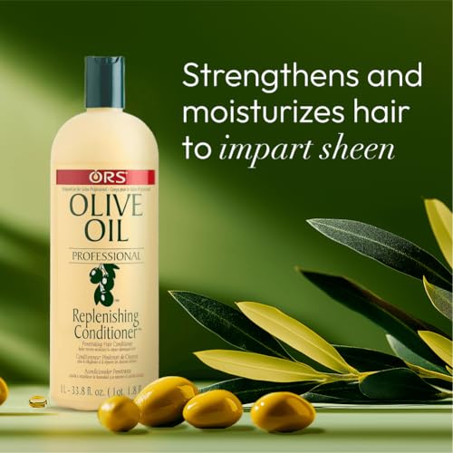 ORS Olive Oil Professional Replenishing Conditioner 33.8 Ounces (Pack of 2)