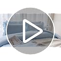 ANGIYUIN Light Blue Queen Comforter Set 5Pcs Ruffle Bedding Vintage Farmhouse Bed in a Bag for Girls Women