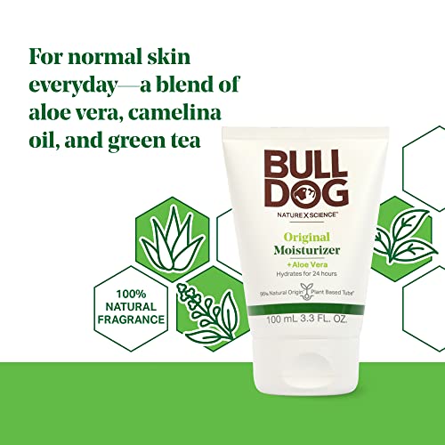 Bulldog Men's Original Face Moisturizer 3.3 Oz Pack of 3