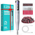 COSLUS Nail Drill, Portable Cordless C50,Grey