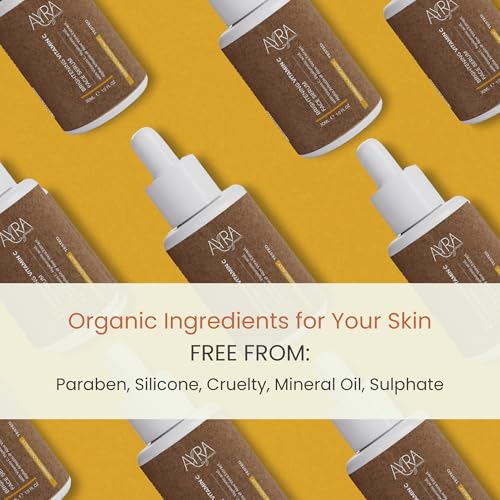 Brightening Vitamin C Face Serum ? 1 Fl Oz | skin glow serum with Hyaluronic Acid, Alpha Arbutin & Aloe Vera Extract | Organic & Eco-Friendly Skincare | Ideal for Dark Spots & Dull Skin