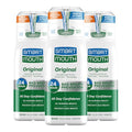 Fresh Mint Zinc Mouthwash 16 fl oz - 3 Pack Anti-Bad Breath Oral Rinse with Dual Solution