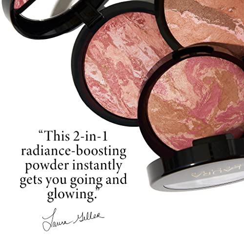 Baked Blush-n-Bronze, Earthy Bronze + Dual-Ended Blush + Bronzer Brush