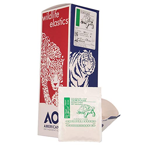 Heavy Latex Orthodontic Elastics 3/16 in - 6.5 Oz, Regular / Heavy, Pack of 5000